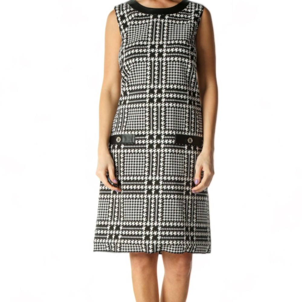 Karl Lagerfield Paris White Casual A-Line Dress - Picture 2 of 6